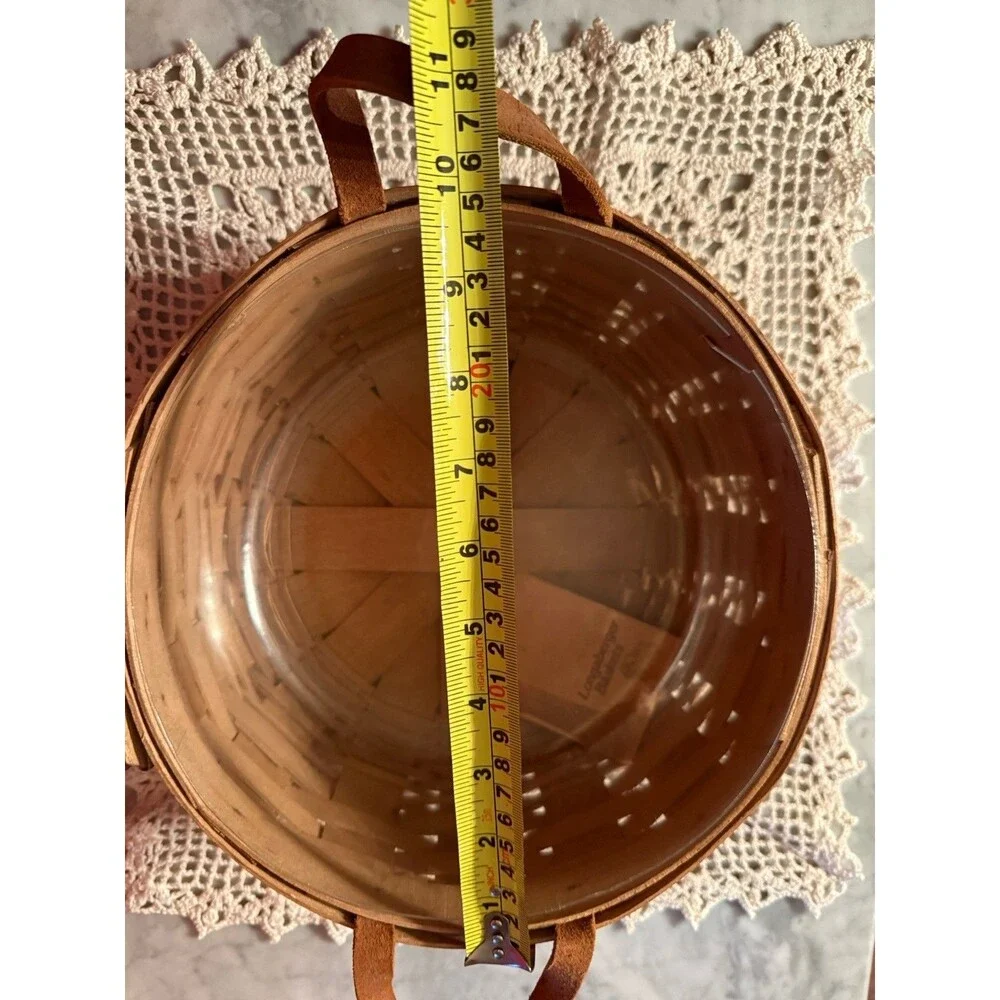 Longaberger round basket